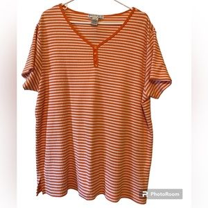 Plus Size Woman's Pass Port's Pull Over Shirt